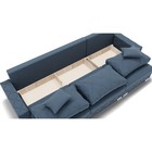 Диван – трансформер «Мартин 2», механизм пантограф, велюр, цвет галакси лайт 022  (артикул 9799165)  большой выбор товаров оптом и в розницу по низким ценам с доставкой