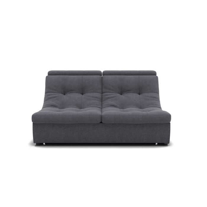 Прямой диван «Монако 1», механизм венеция, ППУ, велюр, цвет гелекси лайт 026 - Фото 1