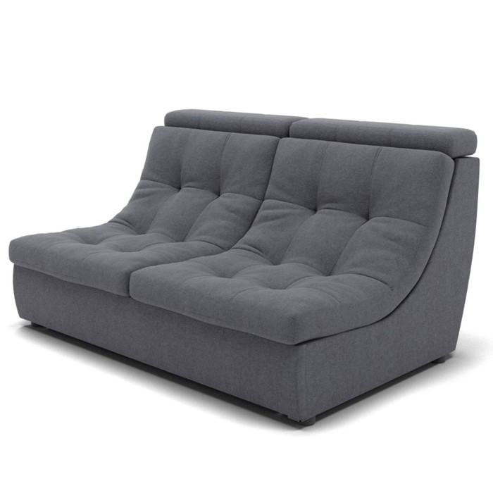 Диван прямой «Монако 1», механизм венеция, ППУ, велюр, цвет галакси лайт 026 - Фото 1