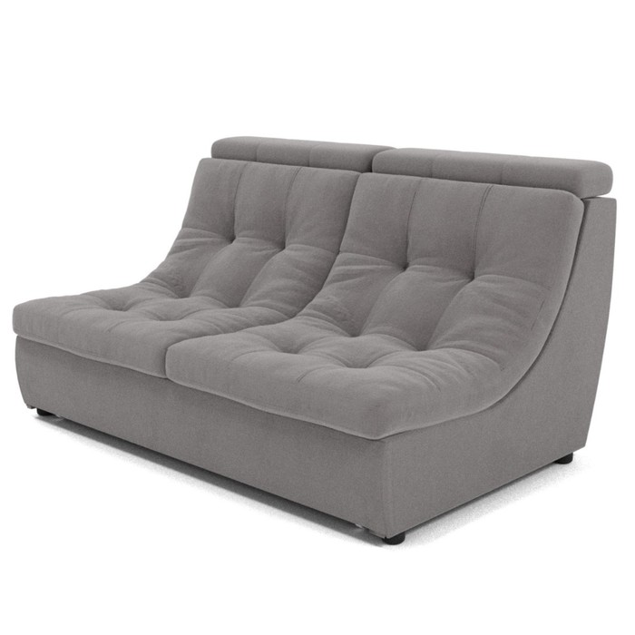 Диван прямой «Монако 1», механизм венеция, ППУ, велюр, цвет галакси лайт 021 - Фото 1