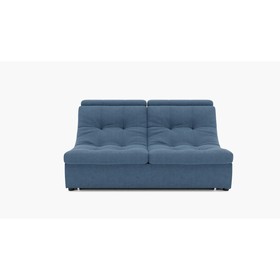 Прямой диван «Монако 1», механизм венеция, ППУ, велюр, цвет гелекси лайт 022
