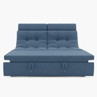 Диван прямой «Монако 1», механизм венеция, ППУ, велюр, цвет галакси лайт 022 - Фото 4