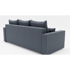 Диван прямой «Олимп 1», ППУ, механизм еврокнижка, велюр, цвет галакси лайт 026 - Фото 8