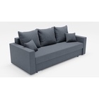 Диван прямой «Олимп 1», ППУ, механизм еврокнижка, велюр, цвет галакси лайт 026 - Фото 9