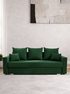 Диван прямой «Олимп 1», механизм еврокнижка, ППУ, велюр, цвет галакси лайт 010 - Фото 4