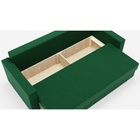 Диван прямой «Олимп 1», механизм еврокнижка, ППУ, велюр, цвет галакси лайт 010 - Фото 7