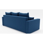 Диван прямой «Олимп 1», ППУ, механизм еврокнижка, велюр, цвет галакси лайт 014 - Фото 8