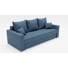 Диван прямой «Олимп 1», механизм еврокнижка, ППУ, велюр, цвет галакси лайт 022 - Фото 9