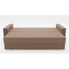 Диван прямой «Олимп 1», механизм еврокнижка, ППУ, велюр, цвет галакси лайт 023 - Фото 6