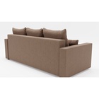 Диван прямой «Олимп 1», механизм еврокнижка, ППУ, велюр, цвет галакси лайт 023 - Фото 8