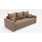 Диван прямой «Олимп 1», механизм еврокнижка, ППУ, велюр, цвет галакси лайт 023 - Фото 9