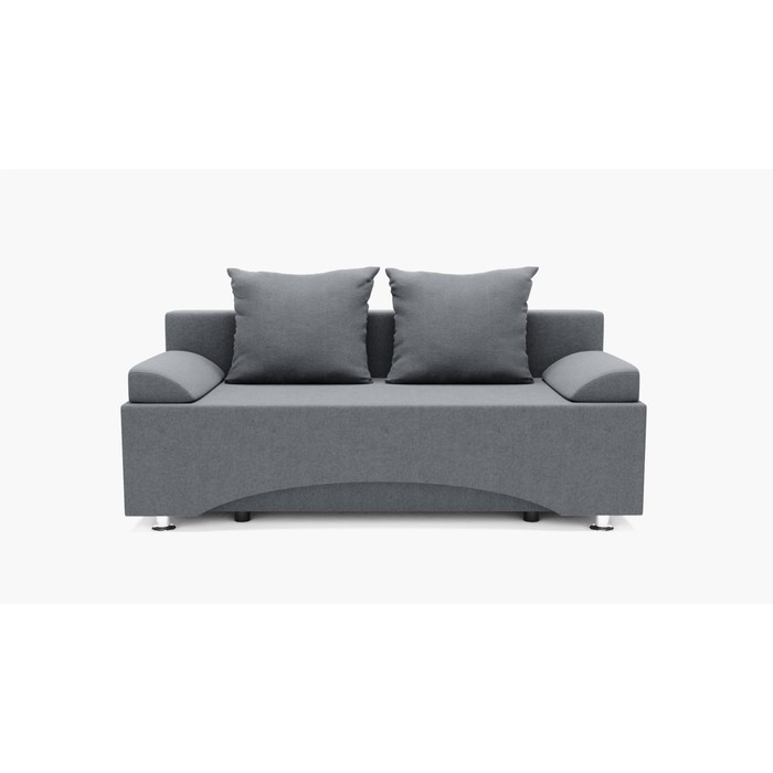 Прямой диван «Престиж», механизм еврокнижка, ППУ, велюр, цвет гелекси лайт 026