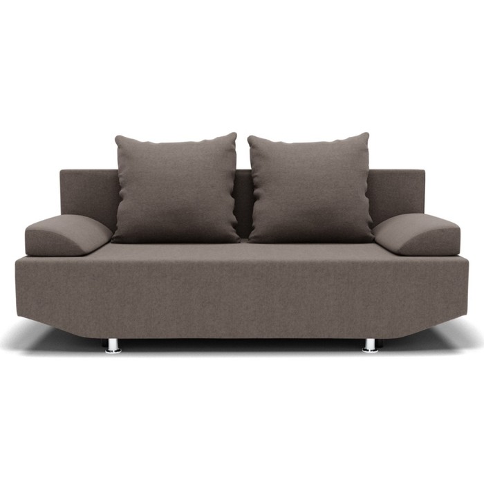 Диван прямой «Сити», ППУ, механизм еврокнижка, велюр, цвет галакси лайт 005 - Фото 1