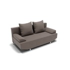 Прямой диван «Сити», механизм еврокнижка, ППУ, велюр, цвет галакси лайт 005 - Фото 4