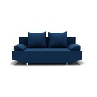 Прямой диван «Сити», механизм еврокнижка, ППУ, велюр, цвет галакси лайт 014 - Фото 1