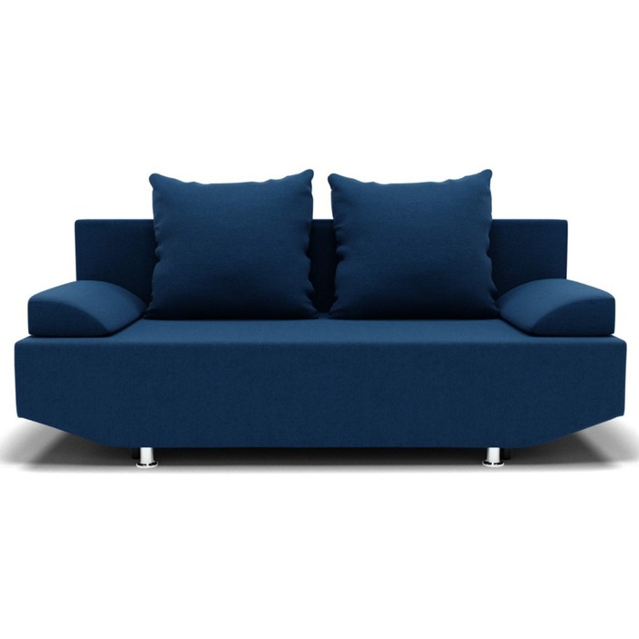 Диван прямой «Сити», механизм еврокнижка, ППУ, велюр, цвет галакси лайт 014 - Фото 1