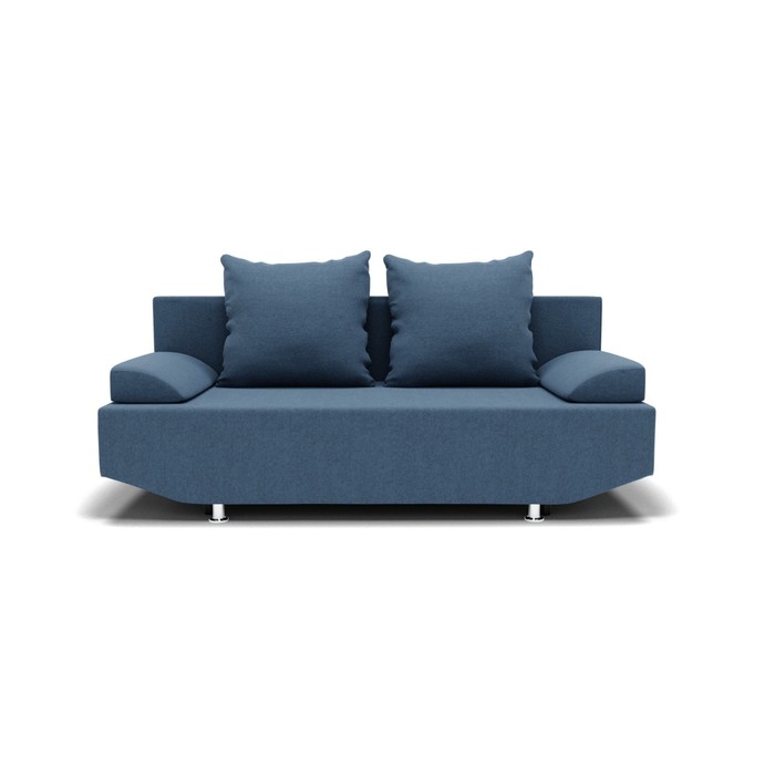 Прямой диван «Сити», механизм еврокнижка, ППУ, велюр, цвет галакси лайт 022 - Фото 1