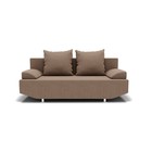 Прямой диван «Сити», механизм еврокнижка, ППУ, велюр, цвет галакси лайт 023 - Фото 1