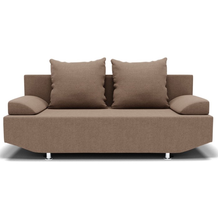 Диван прямой «Сити», ППУ, механизм еврокнижка, велюр, цвет галакси лайт 023 - Фото 1