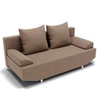 Диван прямой «Сити», ППУ, механизм еврокнижка, велюр, цвет галакси лайт 023 - Фото 4