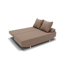 Диван прямой «Сити», ППУ, механизм еврокнижка, велюр, цвет галакси лайт 023 - Фото 5