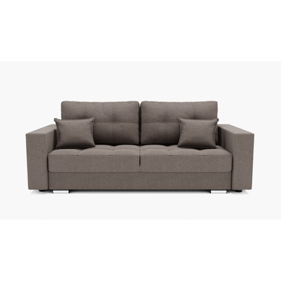 Прямой диван «Талисман 1», механизм пантограф, велюр, цвет галакси лайт 005