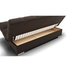 Диван прямой «Финка», механизм книжка, ППУ, велюр, цвет галакси лайт 004 - Фото 4