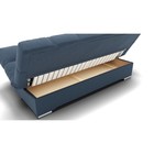 Диван прямой «Финка», механизм книжка, ППУ, велюр, цвет галакси лайт 022 - Фото 4