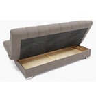 Диван прямой «Хьюстон 1», механизм книжка, ППУ, велюр, цвет галакси лайт 005  (артикул 9799273)  большой выбор товаров оптом и в розницу по низким ценам с доставкой