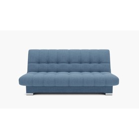 Прямой диван «Хьюстон 1», механизм книжка, ППУ, велюр, цвет галакси лайт 022