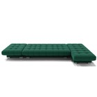 Диван угловой модульный «Хьюстон 3», механизм книжка, ППУ, велюр, цвет галакси лайт 010  (артикул 9799281)  большой выбор товаров оптом и в розницу по низким ценам с доставкой