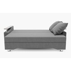 Диван прямой «Квадро 1», механизм еврокнижка, ППУ, велюр, цвет галакси лайт 021  (артикул 9799303)  большой выбор товаров оптом и в розницу по низким ценам с доставкой