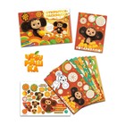 Открытки-раскраски «Чебурашка. Апельсиновое настроение», с наклейками, 8 открыток - Фото 2