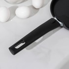 Сковорода блинная «Традиция», d=20 см, съёмная ручка, антипригарное покрытие, цвет чёрный - Фото 4
