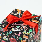 Коробка Самосборная "Предметы" 10х10х10 см (комплект 12 шт) - фото 25681975