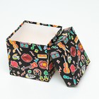 Коробка Самосборная "Предметы" 10х10х10 см (комплект 12 шт) - фото 25681976