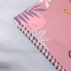 Книга пожеланий на пружине, 21.5×21 см «Розовая нежность» - Фото 5