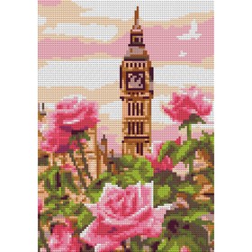 Алмазная мозаика, 21 × 30 см (полное заполнение) «Весенний Лондон»