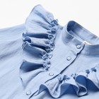 Блузка для девочки MINAKU цвет светло-голубой, рост 128 см - Фото 8