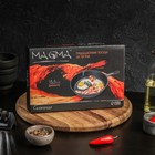Сковорода чугунная Magma «Вилфред», 15,5×3 см, с 2 сливами и чугунной ручкой - фото 4383013