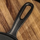 Сковорода блинная чугунная Magma «Традиция», 26×1,5 см, с деревянной лопаткой - фото 10868099