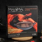 Сковорода-ВОК чугунная Magma «Хемминг», 4 л, 37×9,5 см, с деревянной крышкой - фото 4383054