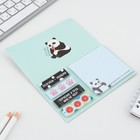 Книжка стикеров «Панда», 5 блоков, 30 листов. - Фото 3