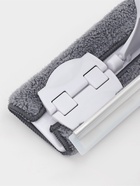 Окномойка бабочка, стальная телескопическая ручка, микрофибра, поворот на 180°, 27×7×114(137) см - Фото 33