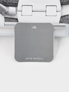 Окномойка бабочка, стальная телескопическая ручка, микрофибра, поворот на 180°, 27×7×114(137) см - Фото 36