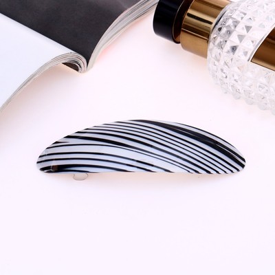 Заколка - автомат для волос «Нежность», 9 см, МИКС