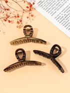 Крабик для волос «Джуна», петля, 9.5 см, коричневый 9499415