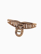 Крабик для волос «Джуна», петля, 9.5 см, коричневый 9499415