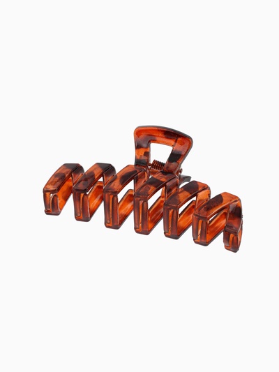 Крабик для волос «Джуна», зигзаг, 9.5 см, МИКС