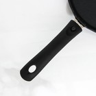 Сковорода блинная «Традиция», d=22 см, съёмная ручка, антипригарное покрытие, цвет чёрный - Фото 4